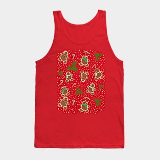 Gingerbread Christmas Tank Top